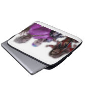 Drei lustige Damen Laptopschutzhülle (Vorne Knopf)