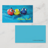 Drei lustige Funny Funny Business Card Visitenkarte (Vorne/Hinten)