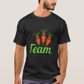 Drei lustige Karotten T-Shirt (Vorderseite)