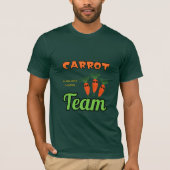 Drei lustige Karotten T-Shirt (Vorderseite)