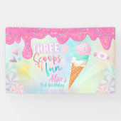 Drei lustige Punkte Banner (Horizontal)