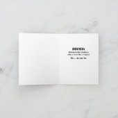 Drei lustige wilde Enten Faltkarte Karte (Innenseite)