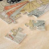 Drei Mädchen, die in einem Fluss, von der 'Mode Puzzle (Seite)