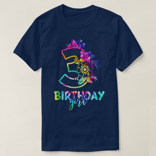 Drei Mal Phantastisch bin ich 3 Jahre alt glücklic T-Shirt (Design vorne)