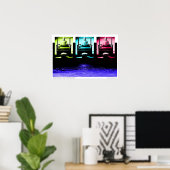 drei Manjusris Poster (Heimbüro)