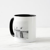 Drei Männer lassoing. Tasse (Vorderseite Links)