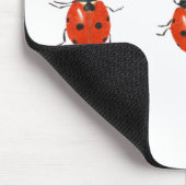 Drei Marienkäfer 2013 Mousepad (Ecke)