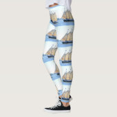 Drei-Mastschwärmer-Segler Leggings (Links)