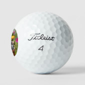 drei Mäuse in Blume Pots, Golfball (Logo)