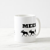 Drei Meese lustig Kaffeetasse (VorderseiteRechts)