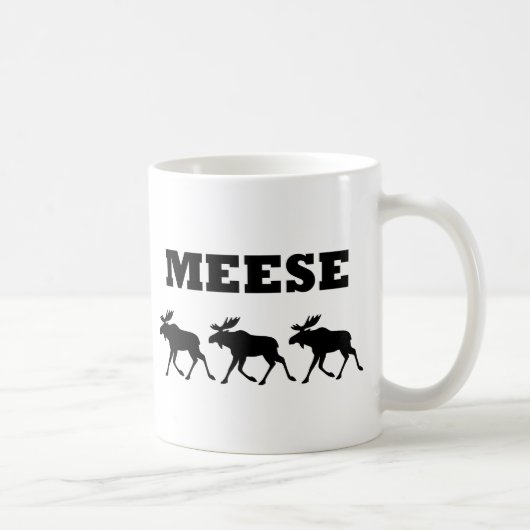 Drei Meese lustig Kaffeetasse (Rechts)