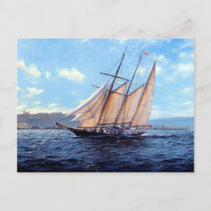 Drei Meister gegen den Wind Postkarte