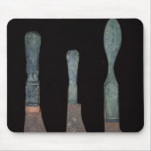 Drei Messer von Pompeji, römisch, c.100 BC-79 Mousepad (Vorne)