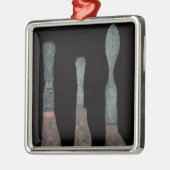 Drei Messer von Pompeji, römisch, c.100 BC-79 Ornament Aus Metall (Links)