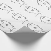 Drei Mit Augen Fische Geschenkpapier (Ecke)