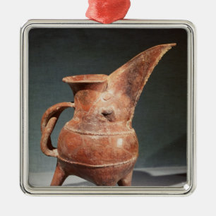 Drei-mit Beinen versehener "Kuei" Krug, von Silbernes Ornament