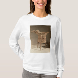 Drei-mit Beinen versehenes "chueh" Schiff für T-Shirt