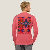 Drei-Mix-Shirt-Moving-Gefühl mit langem Schlauch Tri-Blend Shirt (Voller Rücken)