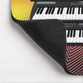 Drei moderne Tastaturen: Synthesizer: Mousepad (Ecke)