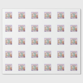 Drei Monate der Entdeckung – Kleiner Babymilestone Geschenkpapier
