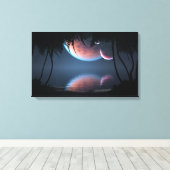 Drei Mond Bay Leinwanddruck (Insitu (Holzboden))