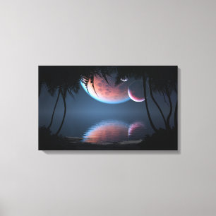 Drei Mond Bay Leinwanddruck