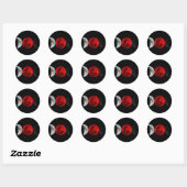 Drei Monde Magic Sticker (Blatt)