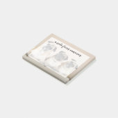 Drei Möpsen Post-it Klebezettel (angewinkelt)