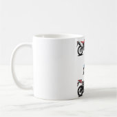 Drei Motorrad-Tasse Kaffeetasse (Links)