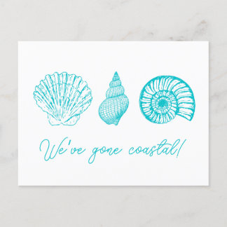 Drei Muschel Änderung der Postkarte