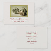 Drei Muscheln Visitenkarte (Vorne/Hinten)