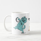 Drei Musical Cats Louis Wain Kaffeetasse (Links)