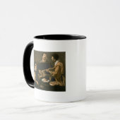 Drei Musiker, 1618 Tasse (Vorderseite Links)