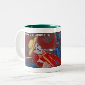 Drei Musiker Zweifarbige Tasse
