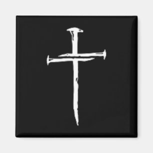 Drei Nails Christlich Vintag 1 Kreuz 3 Nagel Magnet