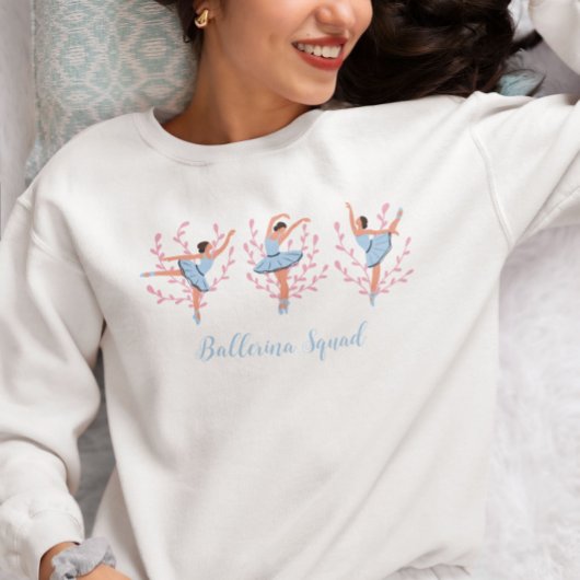 Drei Niedliche Ballerinas Sweatshirt