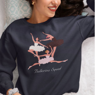 Drei Niedliche Ballerinas Sweatshirt