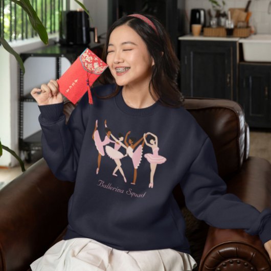 Drei Niedliche Ballerinas Sweatshirt