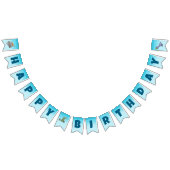 Drei Niedliche Dinosaurier Wimpelkette (Alle)