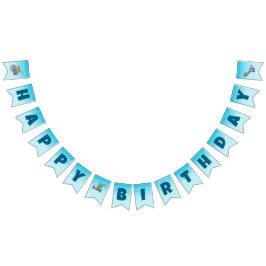 Drei Niedliche Dinosaurier Wimpelkette