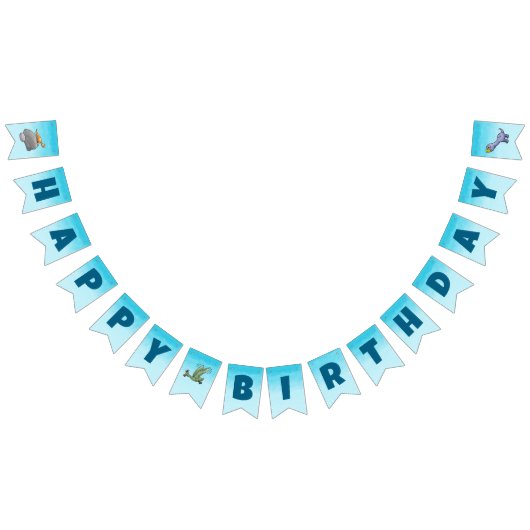 Drei Niedliche Dinosaurier Wimpelkette (Alle)