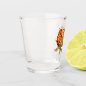 Drei niedliche Eule Schnapsglas (Links)