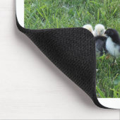 Drei niedliche Grashunde Mousepad (Ecke)
