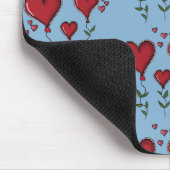 Drei Niedliche Herzen Mousepad (Ecke)