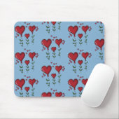 Drei Niedliche Herzen Mousepad (Mit Mouse)