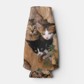 Drei niedliche Neugeborene Flaschenkühler (Vorderseite)