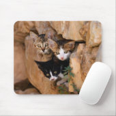 Drei niedliche Neugeborene Mousepad (Mit Mouse)