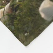 Drei Niedliche Pandas Fleecedecke (Ecke)