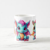 Drei Niedliche Regenbogendrachen Verwandlungstasse (Mittel)