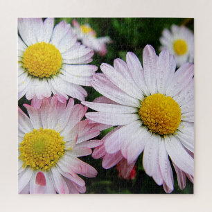 Drei niedliche, rosa Gänse Puzzle